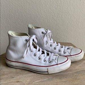 Converse Chuck Taylors - White Leather